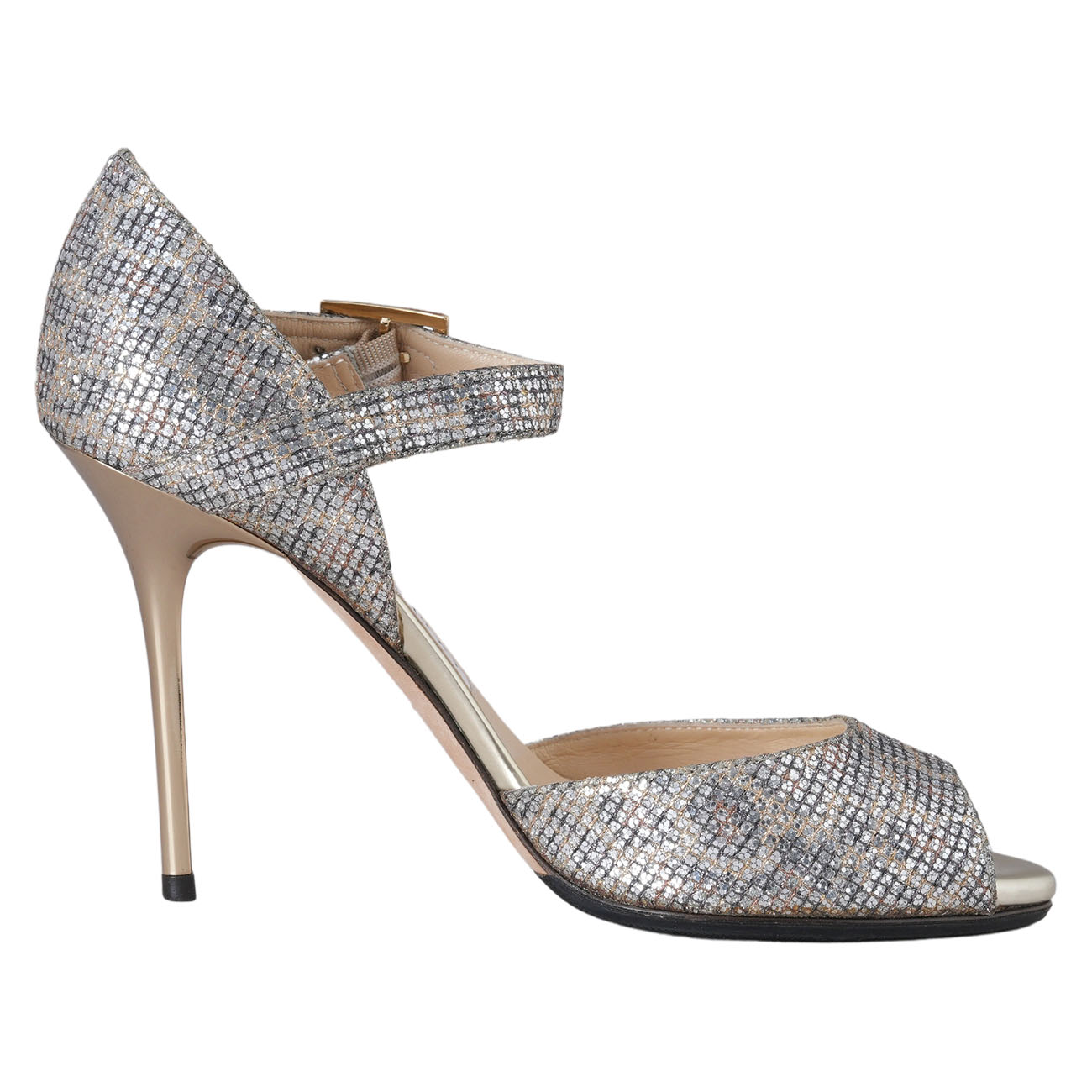 JIMMY CHOO(USED)지미추 글리터 힐 #36.5